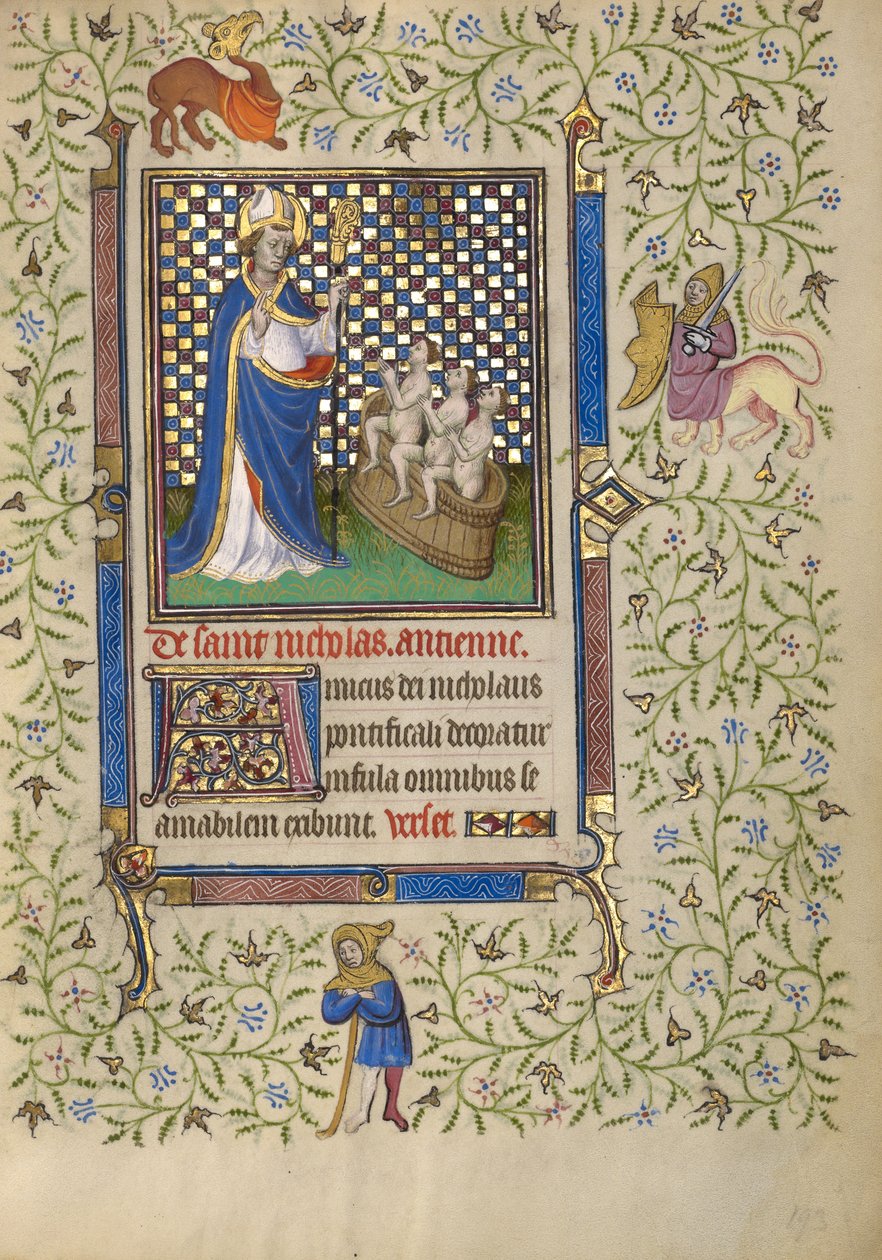 Szent Miklós alkotó: Egerton Master