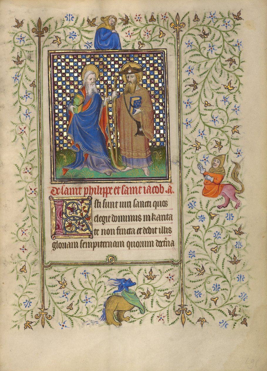 Szent Fülöp és Jakab alkotó: Egerton Master