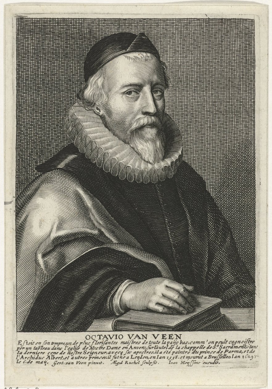 Otto van Veen portréja alkotó: Egidius Rucholle