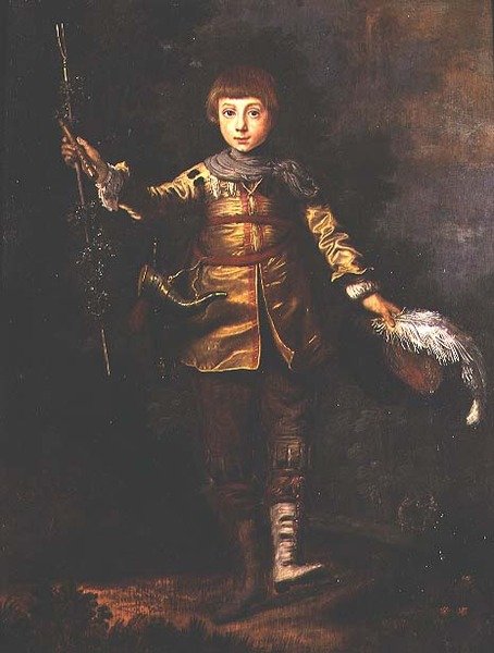 Egy fában táncoló fiatal fiú portréja alkotó: Eglon Hendrick van der (attr. to) Neer