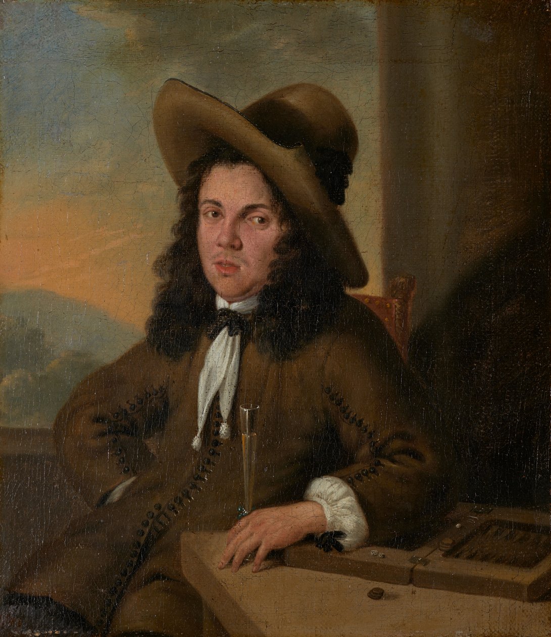 Aernout van Overbeke portréja, körülbelül 1650-es évek vége – 1660-as évek eleje (olaj, vászon) alkotó: Eglon Hendrick van der Neer