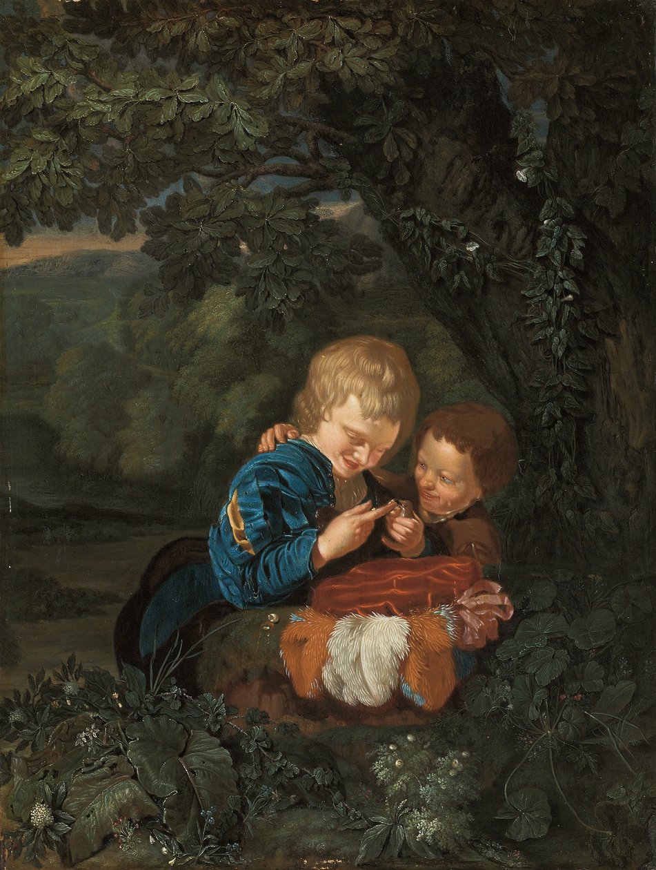 A fiatal madárfogók alkotó: Eglon Hendrick van der Neer