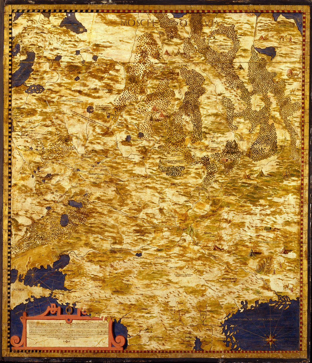 Oroszország Moszkva, c. 1565 alkotó: Egnazio Danti