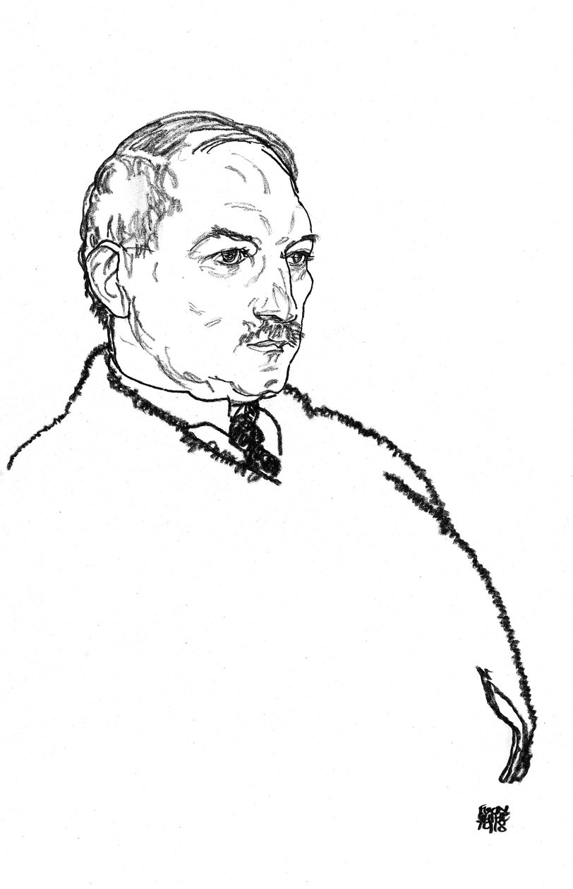 August Lederer alkotó: Egon Schiele