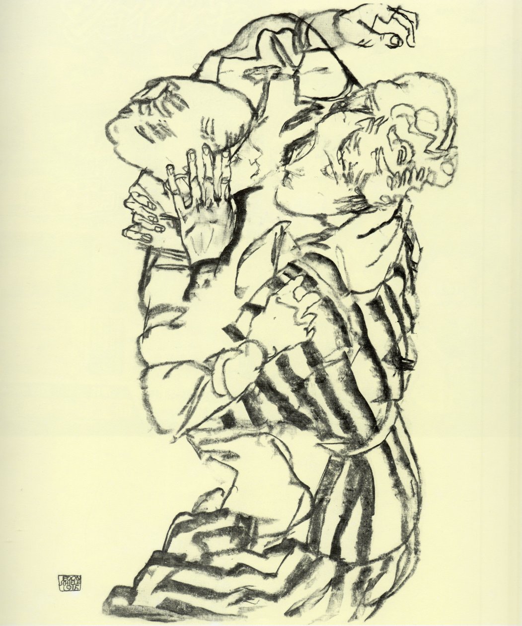 Nagynénje és unokaöccse alkotó: Egon Schiele