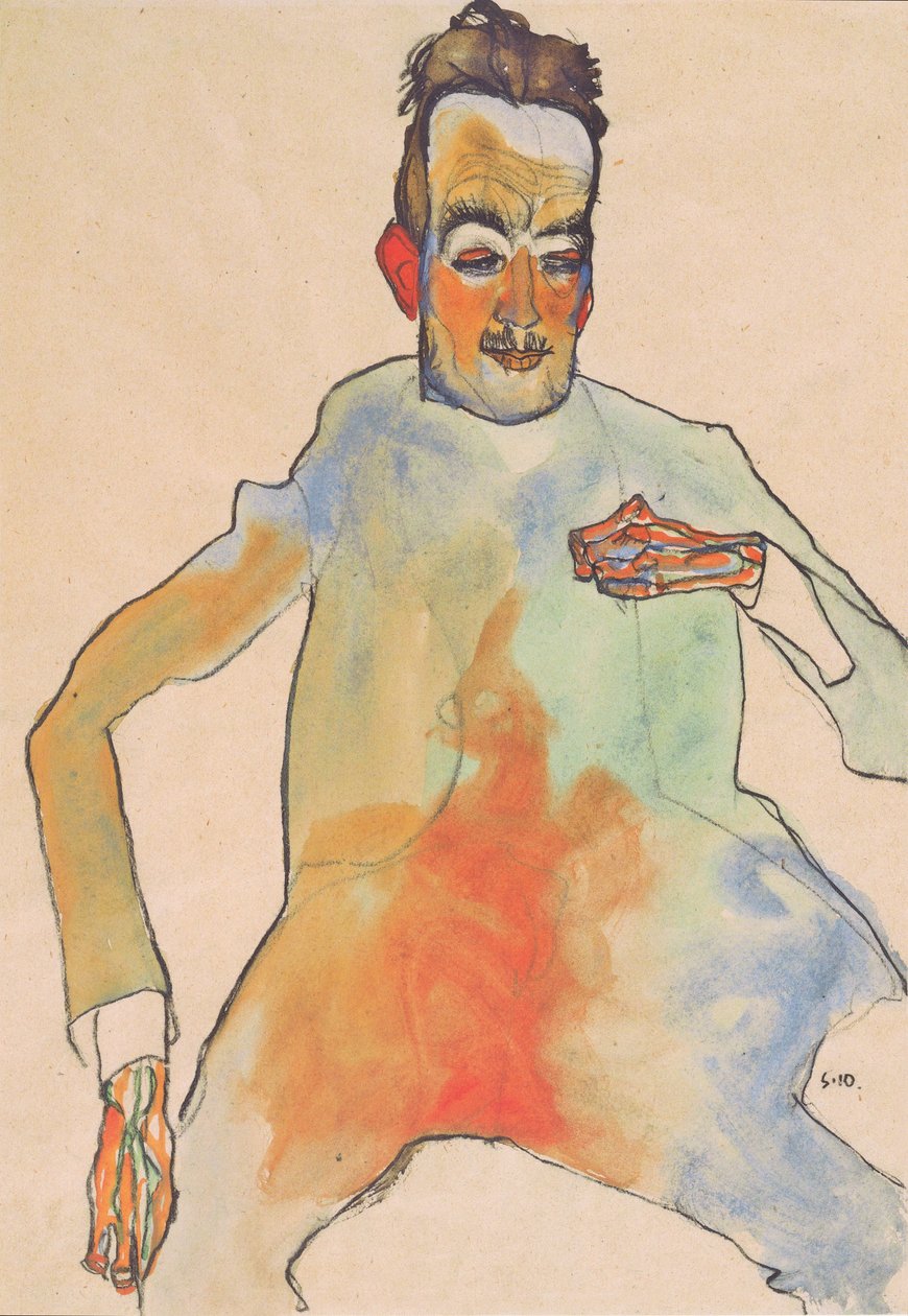 A csellójátékos alkotó: Egon Schiele