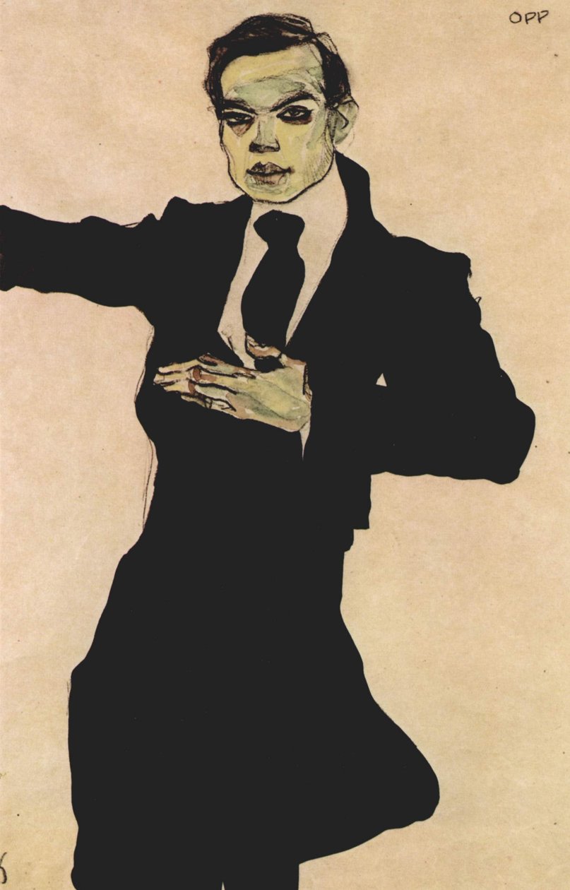 Max Oppenheimer festőművész alkotó: Egon Schiele