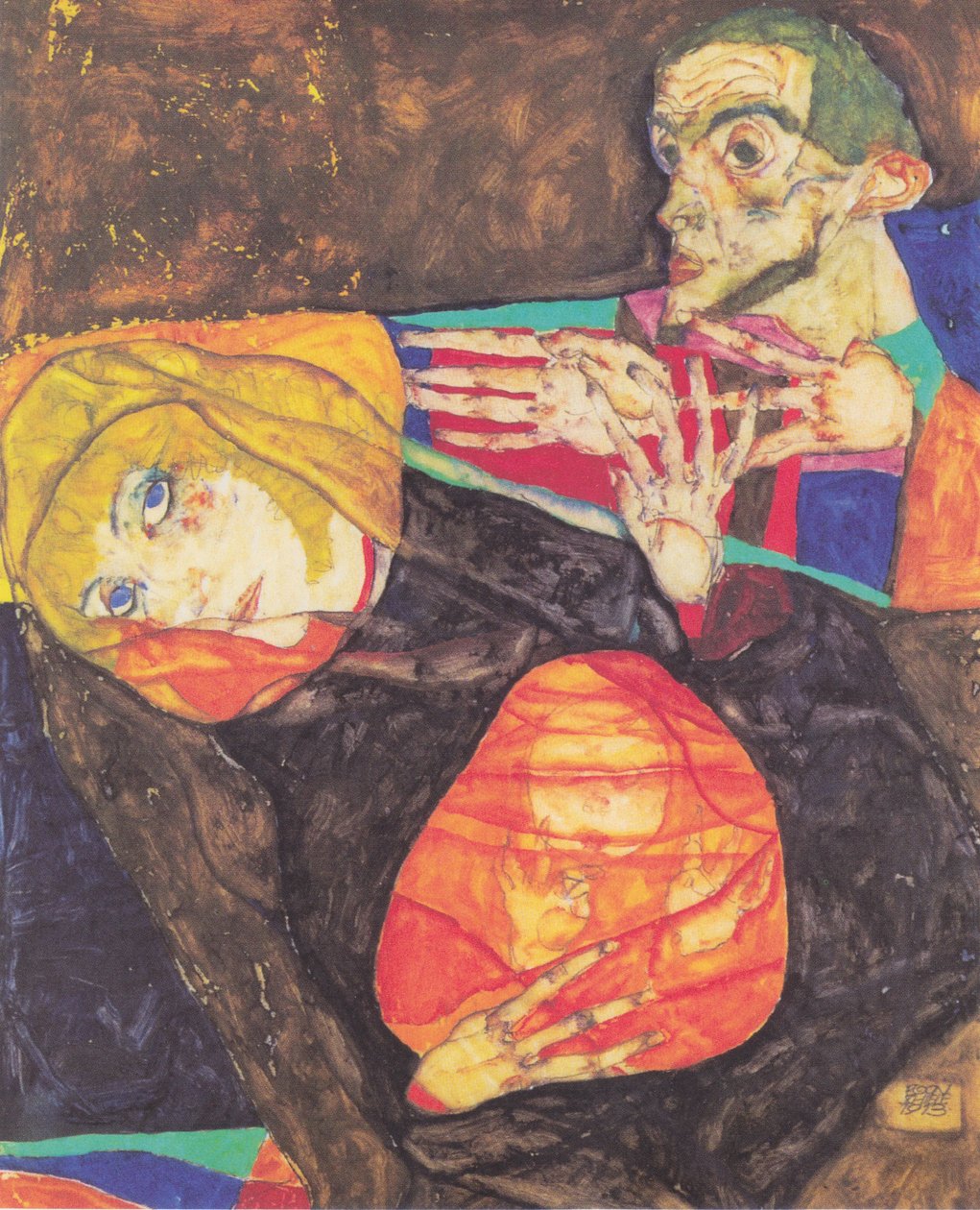 Szent Család alkotó: Egon Schiele