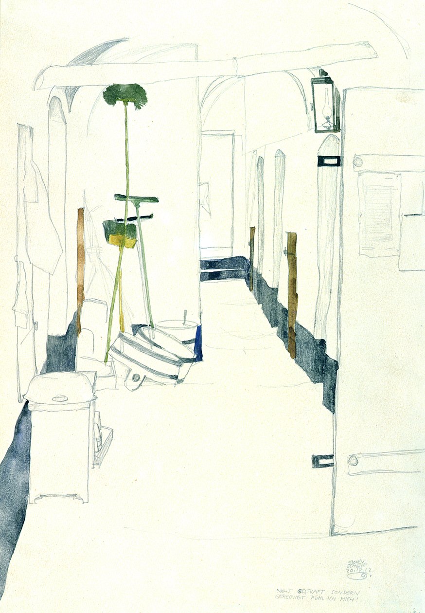 Nem büntetve érzem magam, hanem megtisztulva, 1912 alkotó: Egon Schiele