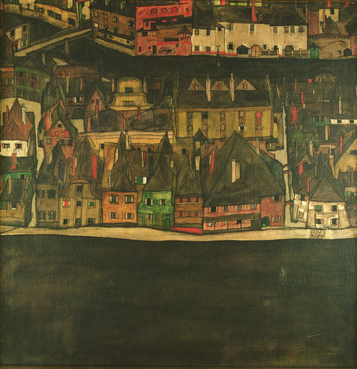 Krumau a Moldán, A kisváros alkotó: Egon Schiele