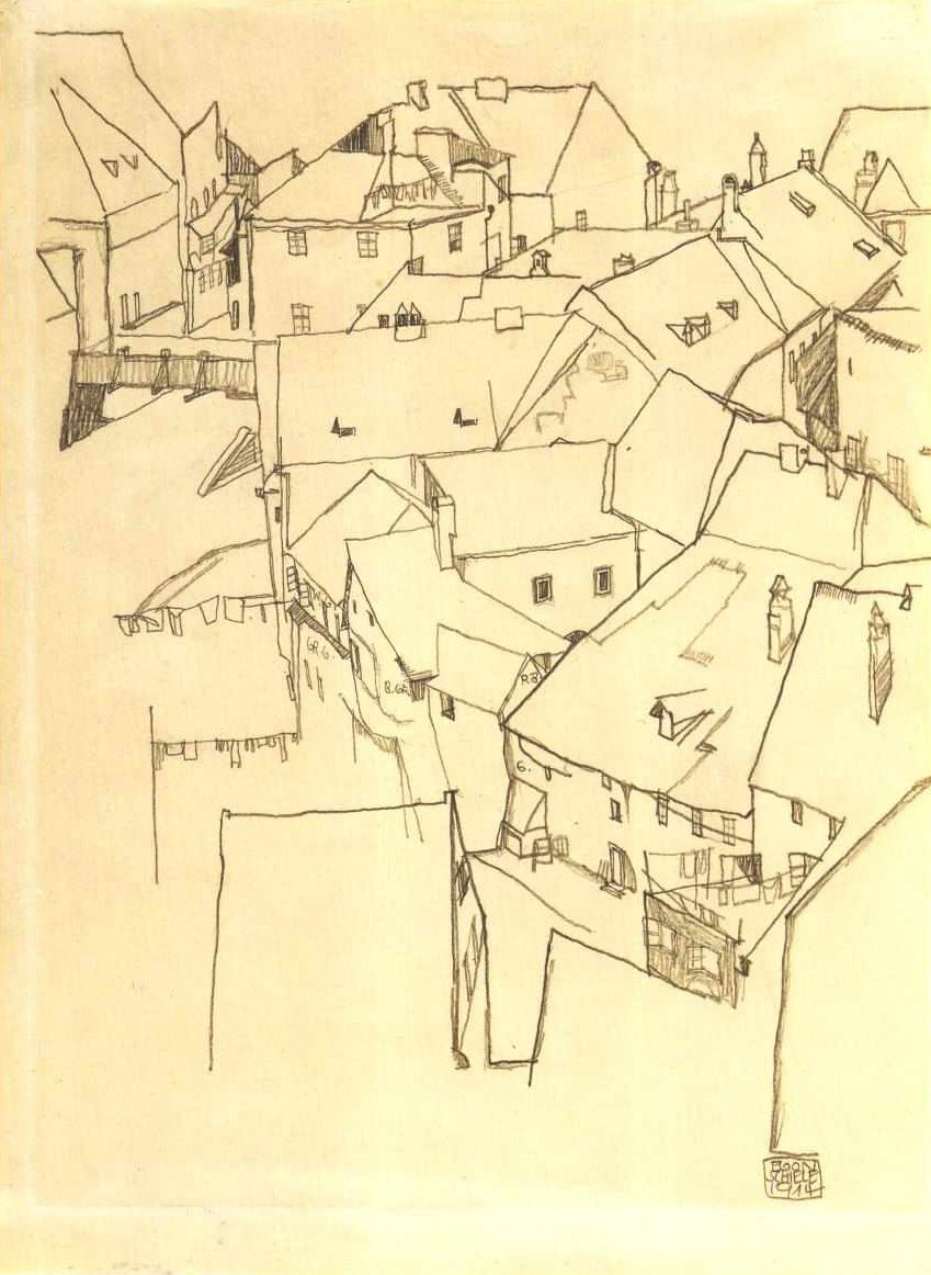 Český Krumlov kerület alkotó: Egon Schiele