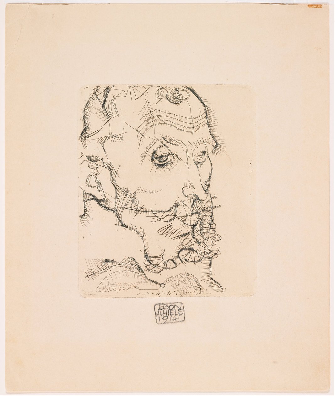Franz Hauer portréja alkotó: Egon Schiele