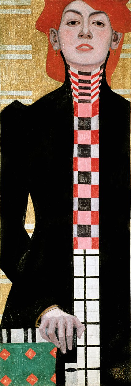 Női portré, 1909 (olaj) alkotó: Egon Schiele