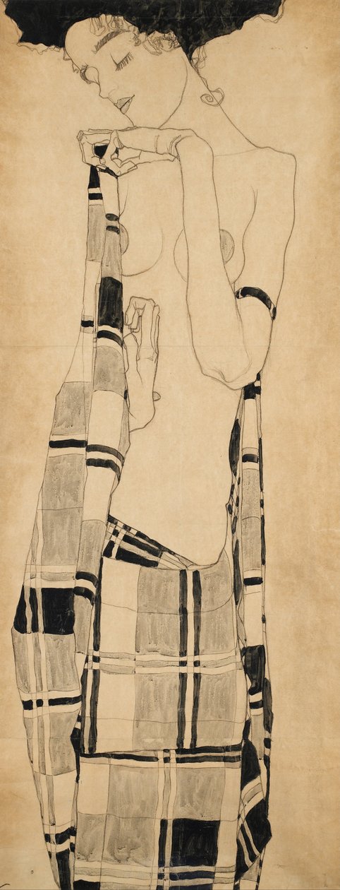 Álló Lány alkotó: Egon Schiele