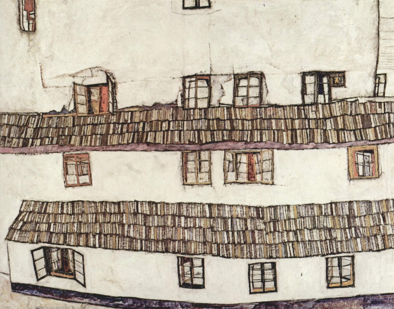 ablakok alkotó: Egon Schiele