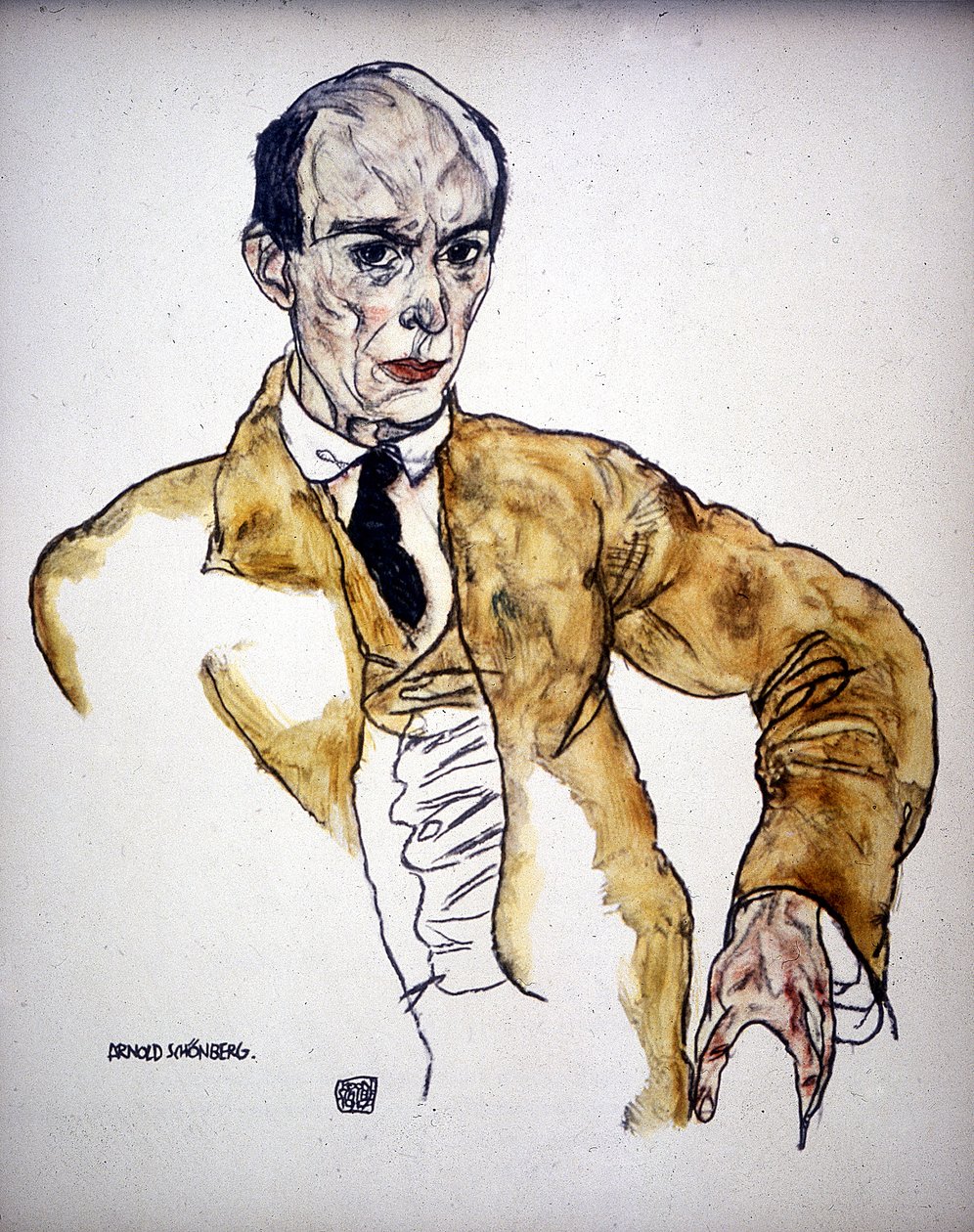 Arnold Schönberg, 1917 alkotó: Egon Schiele