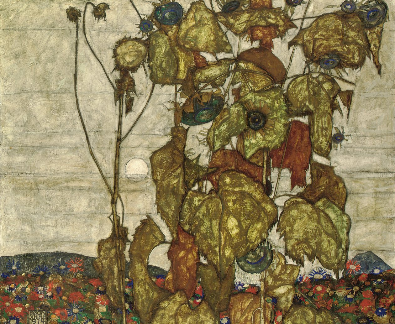 Őszi nap alkotó: Egon Schiele