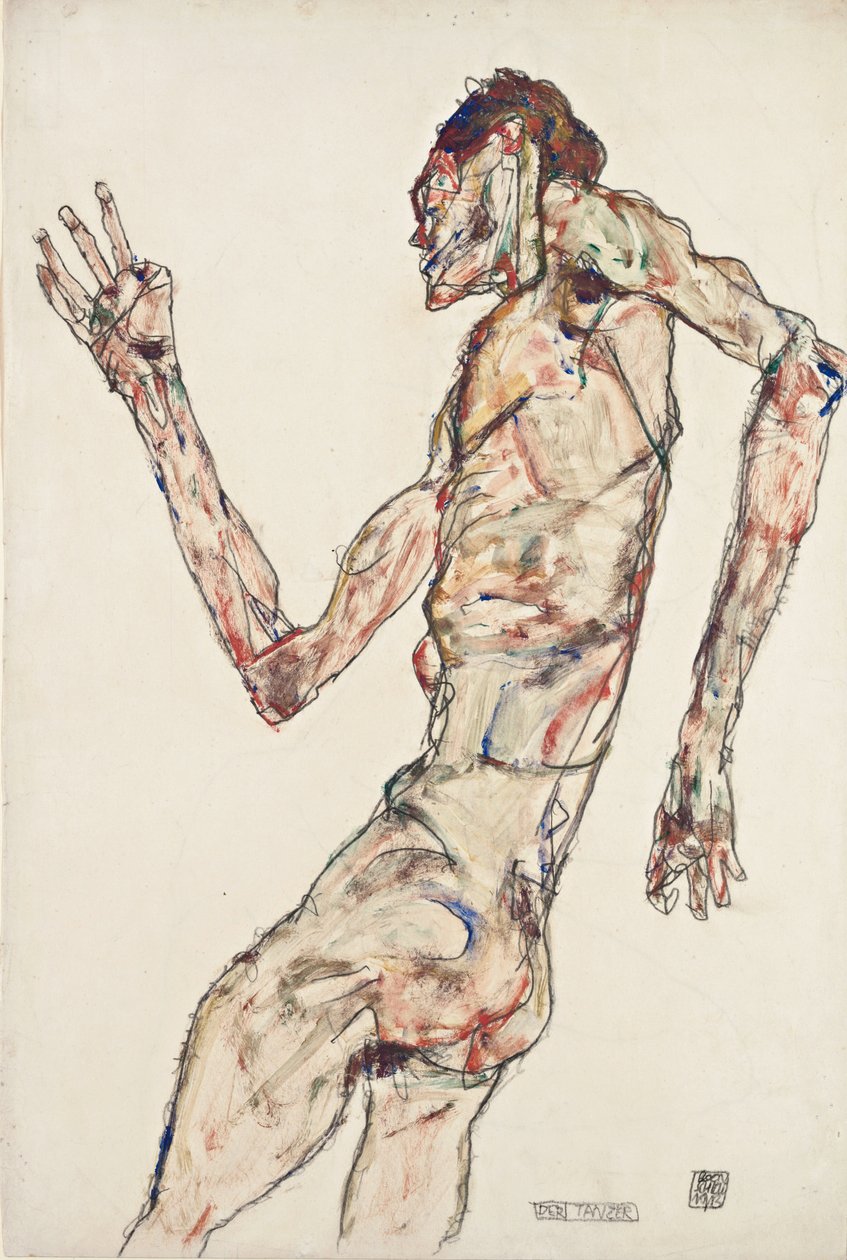 A táncos alkotó: Egon Schiele