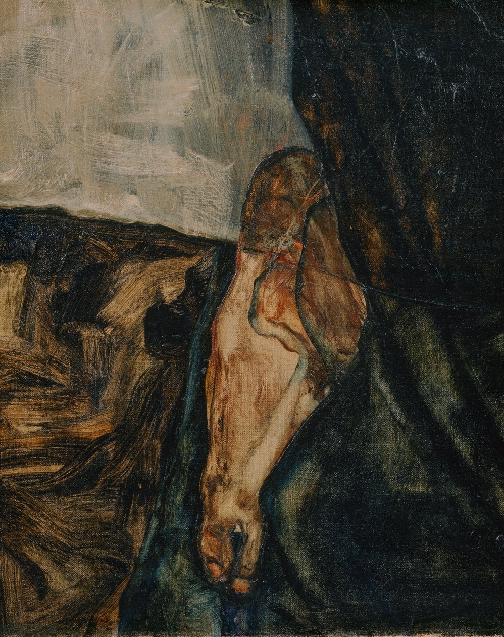 Die Eremiten (olaj, vászon) alkotó: Egon Schiele