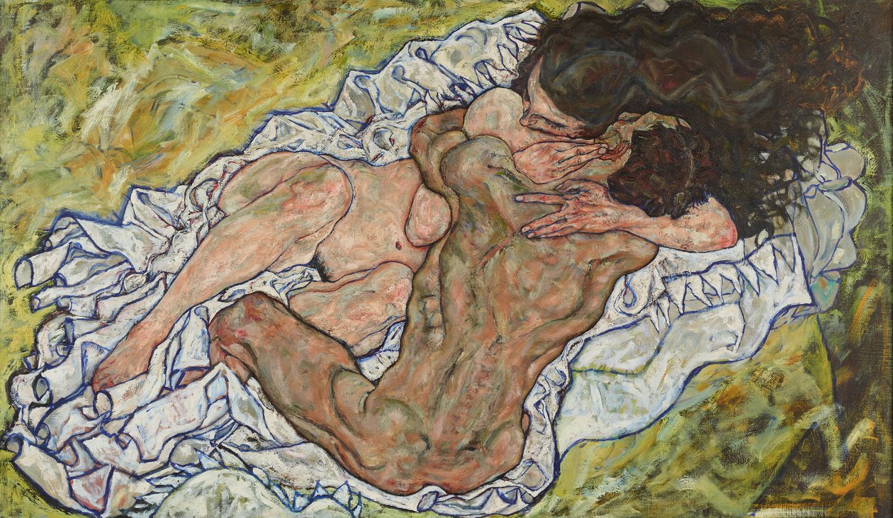 Az ölelés alkotó: Egon Schiele