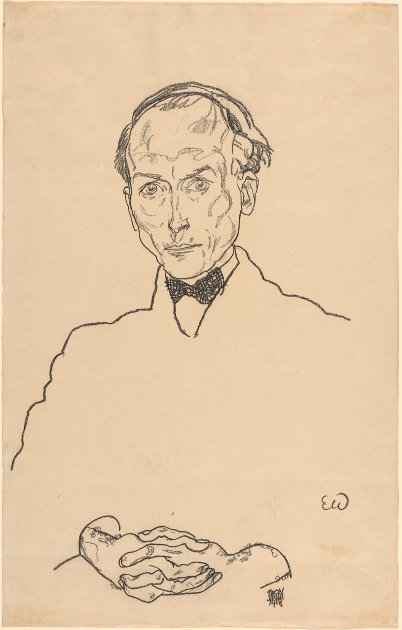 Dr. Ernst Wagner alkotó: Egon Schiele
