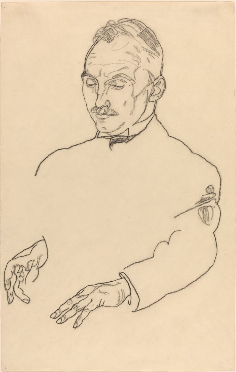 Dr. Vájár alkotó: Egon Schiele