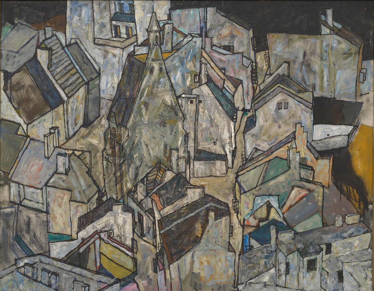 Moedling II, 1918. alkotó: Egon Schiele