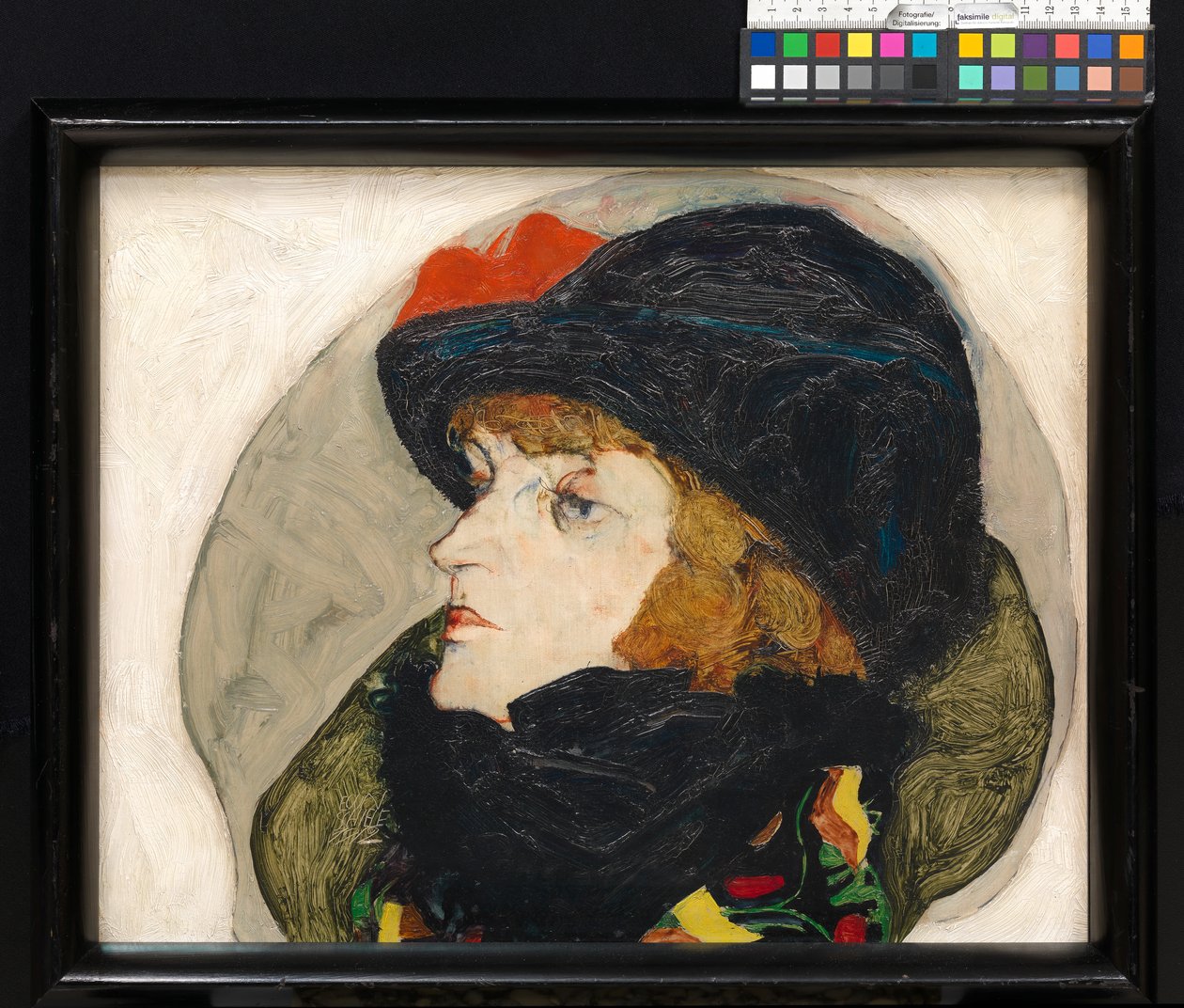 Ida Roessler portréja alkotó: Egon Schiele