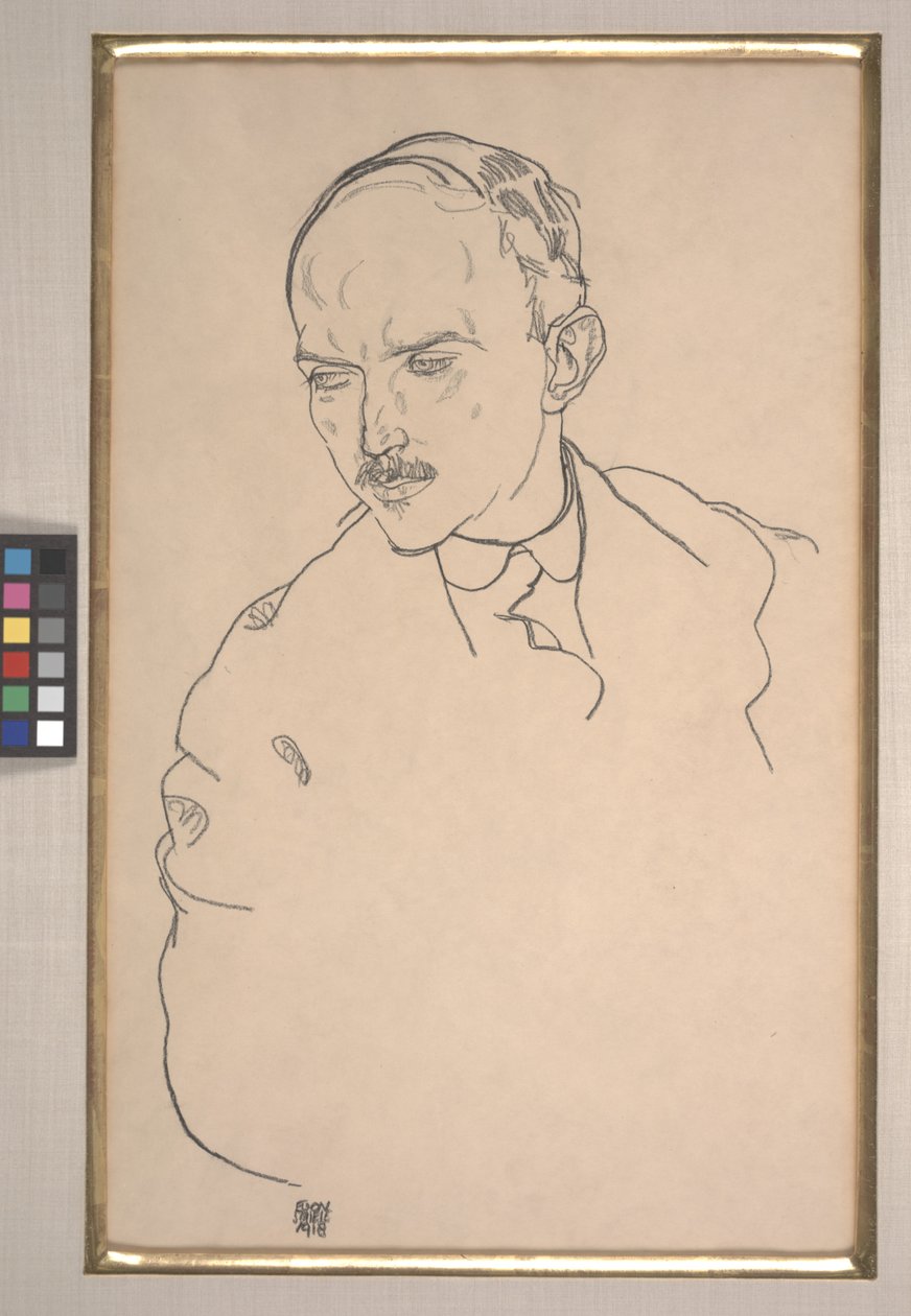 Guido Arnot portréja alkotó: Egon Schiele