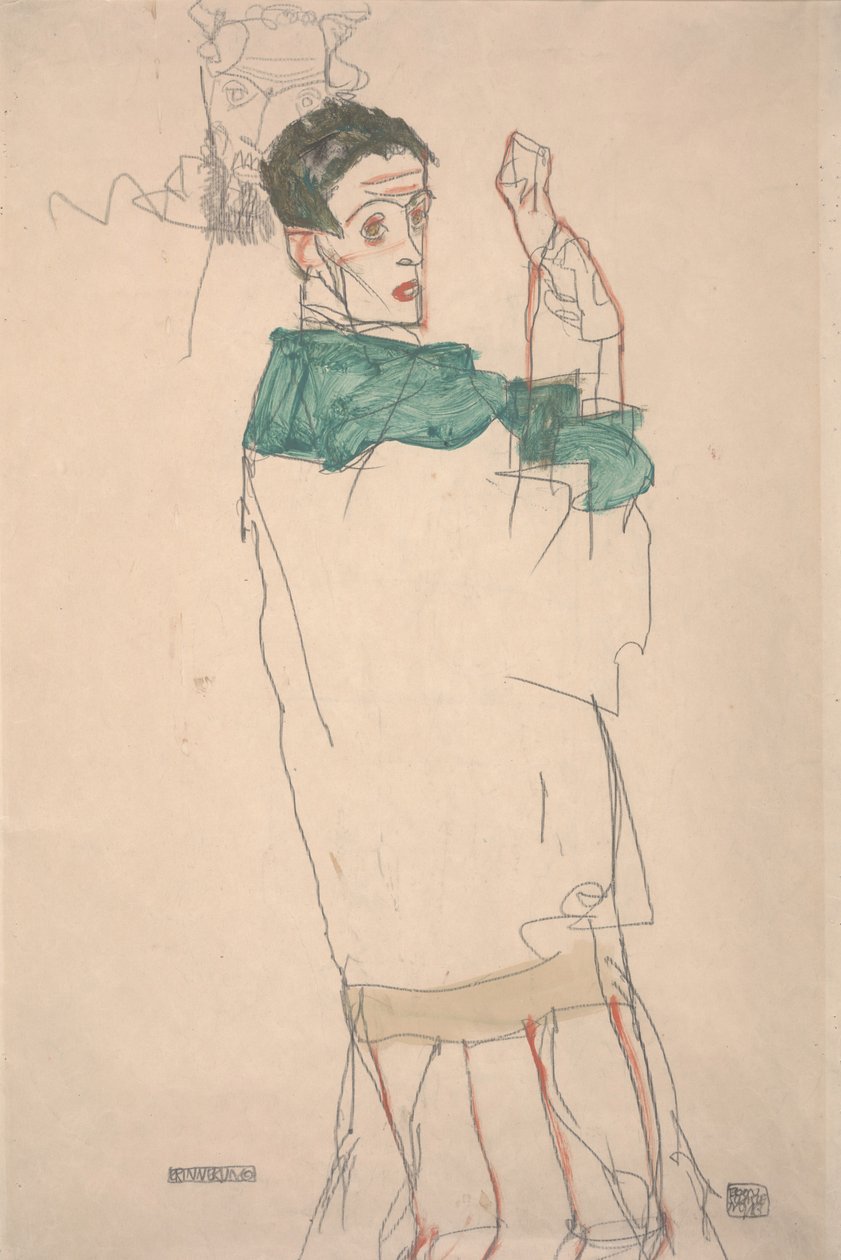 emlékezés alkotó: Egon Schiele