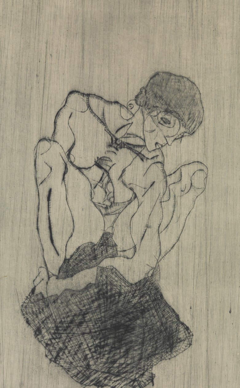 Bánat, 1914. alkotó: Egon Schiele