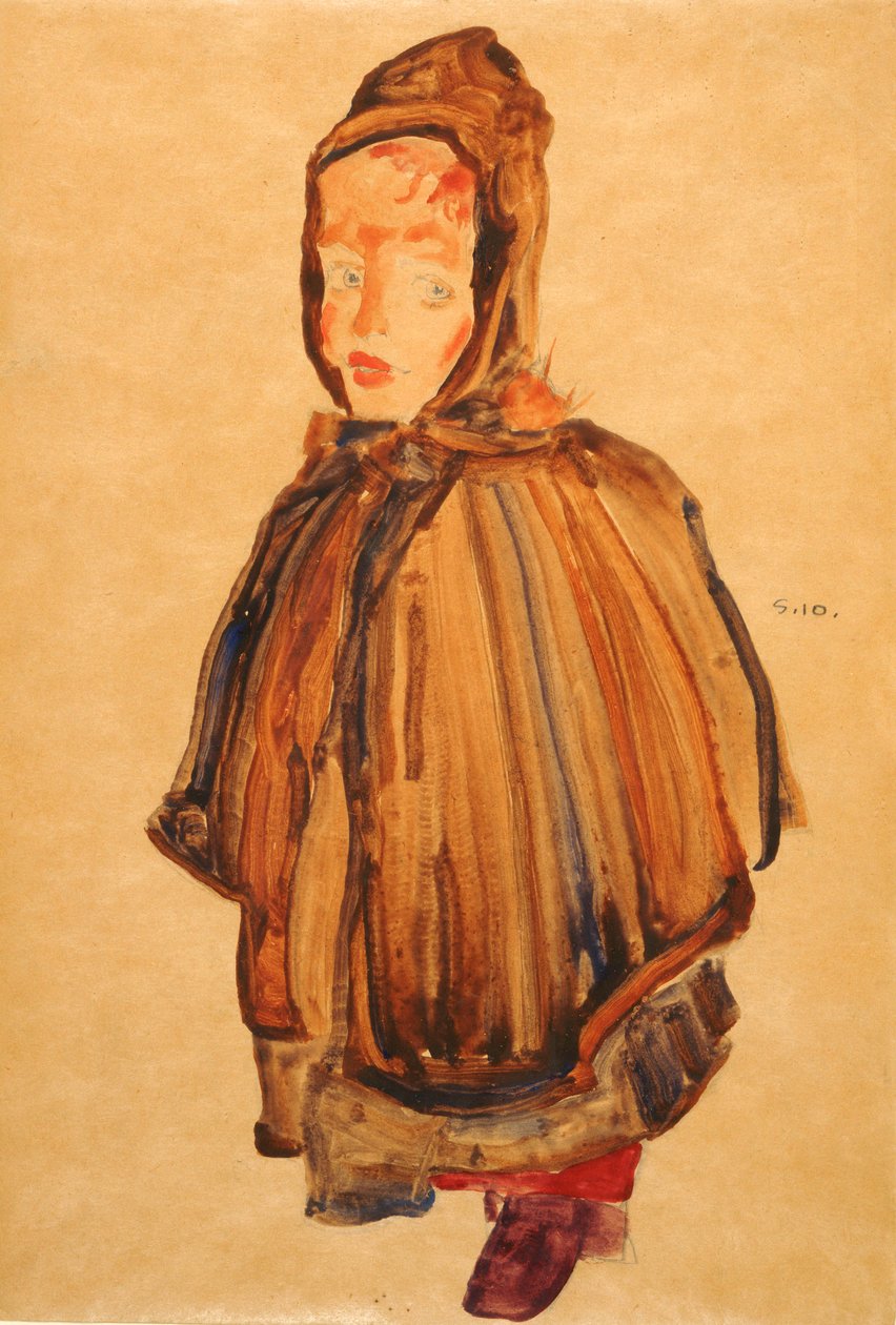Nő, Bonnet alkotó: Egon Schiele