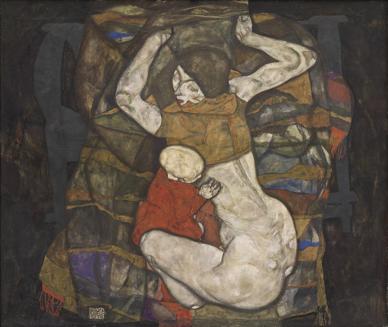 Fiatal anya, 1914. alkotó: Egon Schiele