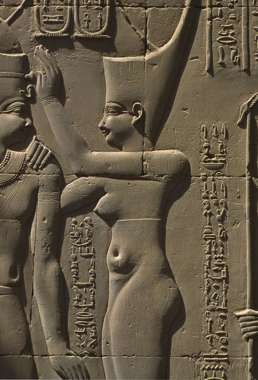 Egy domborműves kő részlete alkotó: Egyptian