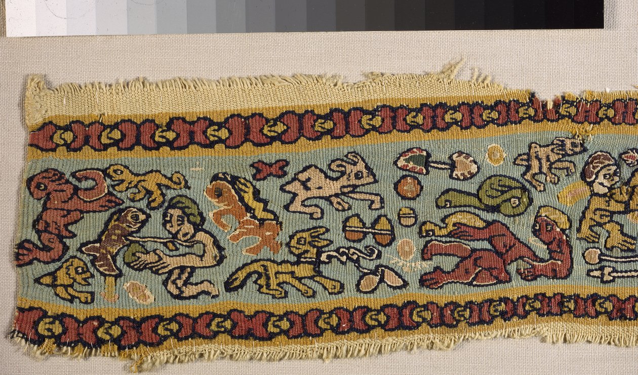 Gobelinszalag töredéke (gobelin) alkotó: Egyptian