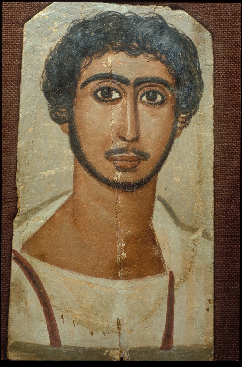 Férfi portré (fára enkausztázva) alkotó: Egyptian