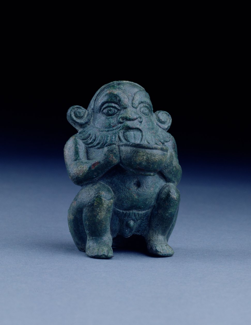 Bes szobra (bronz) alkotó: Egyptian
