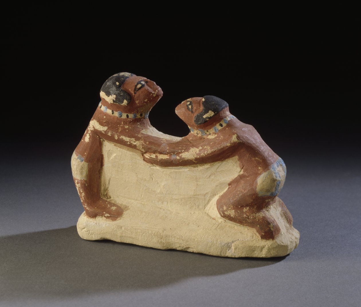 Birkózók szobra Abydosból, Egyiptomból, Középbirodalomból, ie 2181-1786 (mészkő) alkotó: Egyptian