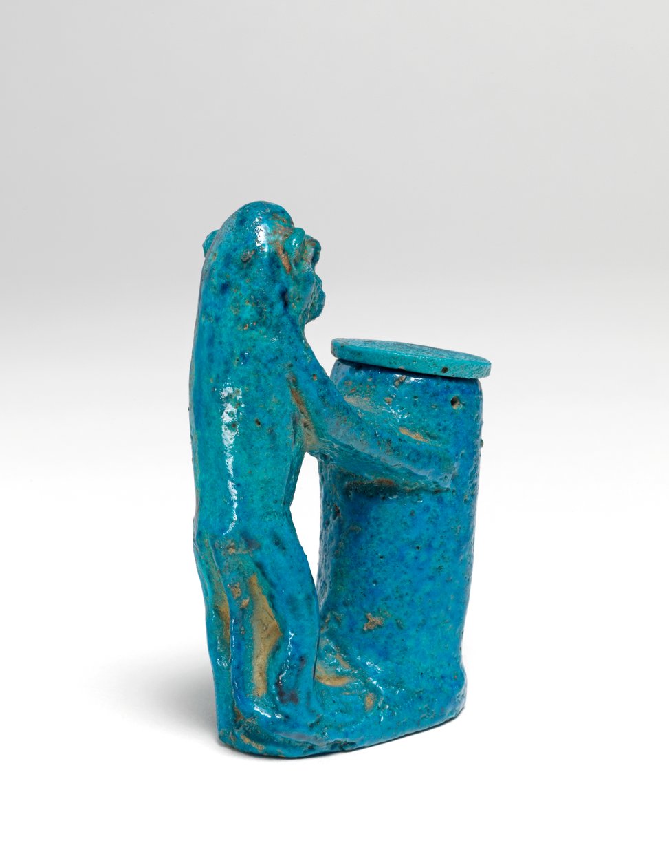 Kohl fazék, majomfajansz formájában lásd még: 423000 alkotó: Egyptian 18th Dynasty