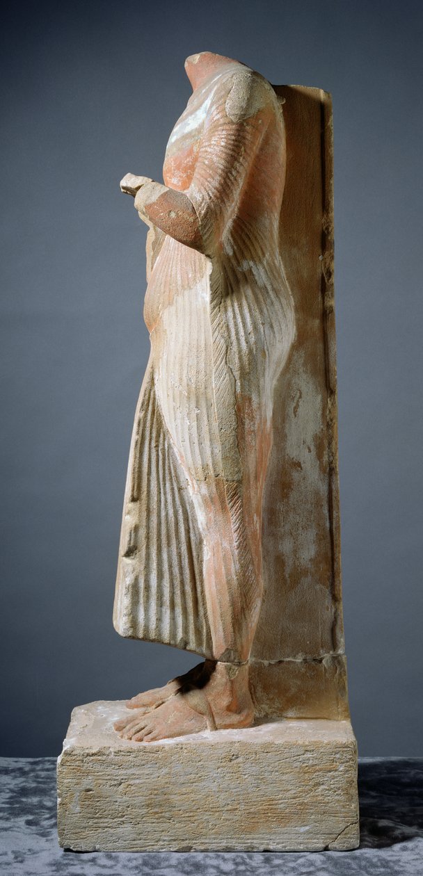 Ehnaton szobra, oldalnézet alkotó: Egyptian 18th Dynasty