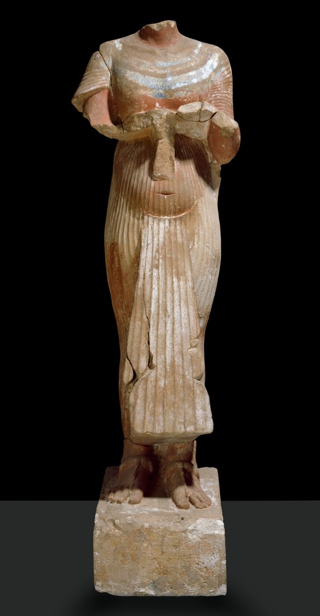 Ehnaton szobra, kilátás elölről alkotó: Egyptian 18th Dynasty