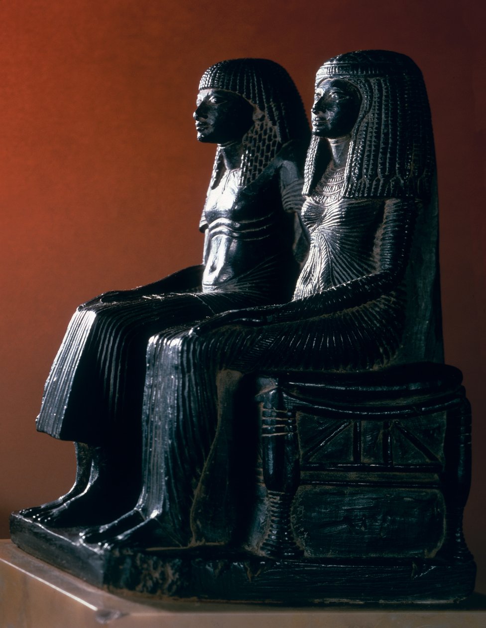 Ünnepélyes ruházatú vezérpár, Újbirodalom alkotó: Egyptian 19th Dynasty