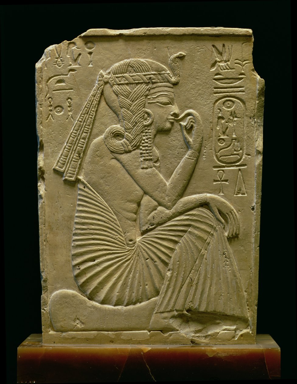 II. Ramesses (1279-1213 BC) gyermekként, Újbirodalom (mészkő) alkotó: Egyptian 19th Dynasty