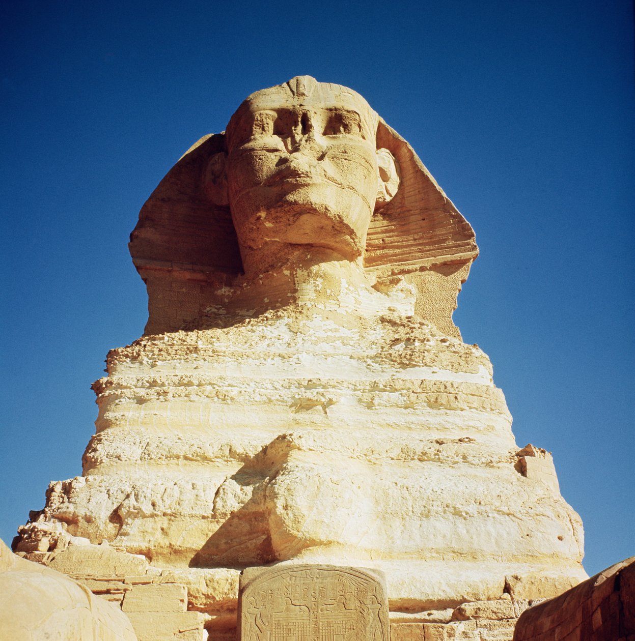 A Szfinx, Chephren király uralkodása idején, az óbirodalomban, ie 2600-2500 között alkotó: Egyptian 4th Dynasty