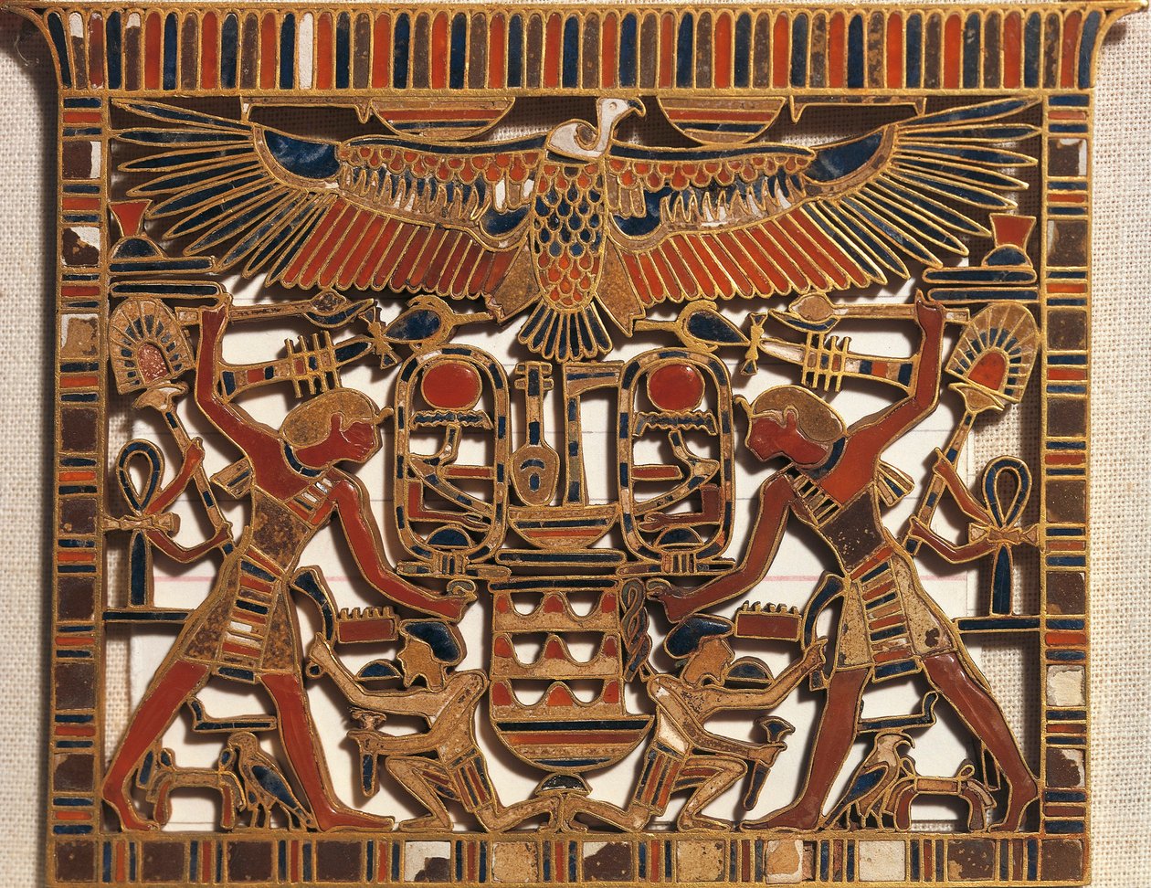 Egyiptom, Arany és zománcozott mellvért, tizenkettedik dinasztia, Középbirodalom alkotó: Egyptian 12th Dynasty