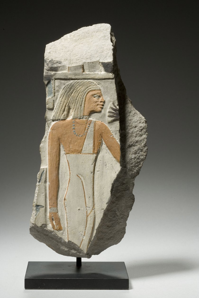 Domborműtöredék, ie 1980-1801 (mészkő) alkotó: Egyptian 12th Dynasty