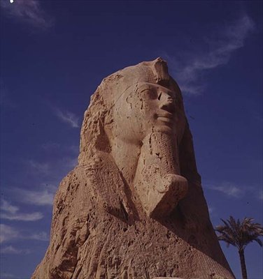 Alabástrom szfinx, Újbirodalom, valószínűleg II Amenhotep uralkodásának idejéből, i.e. 1450-1425 körül (lásd még 59239). alkotó: Egyptian 18th Dynasty