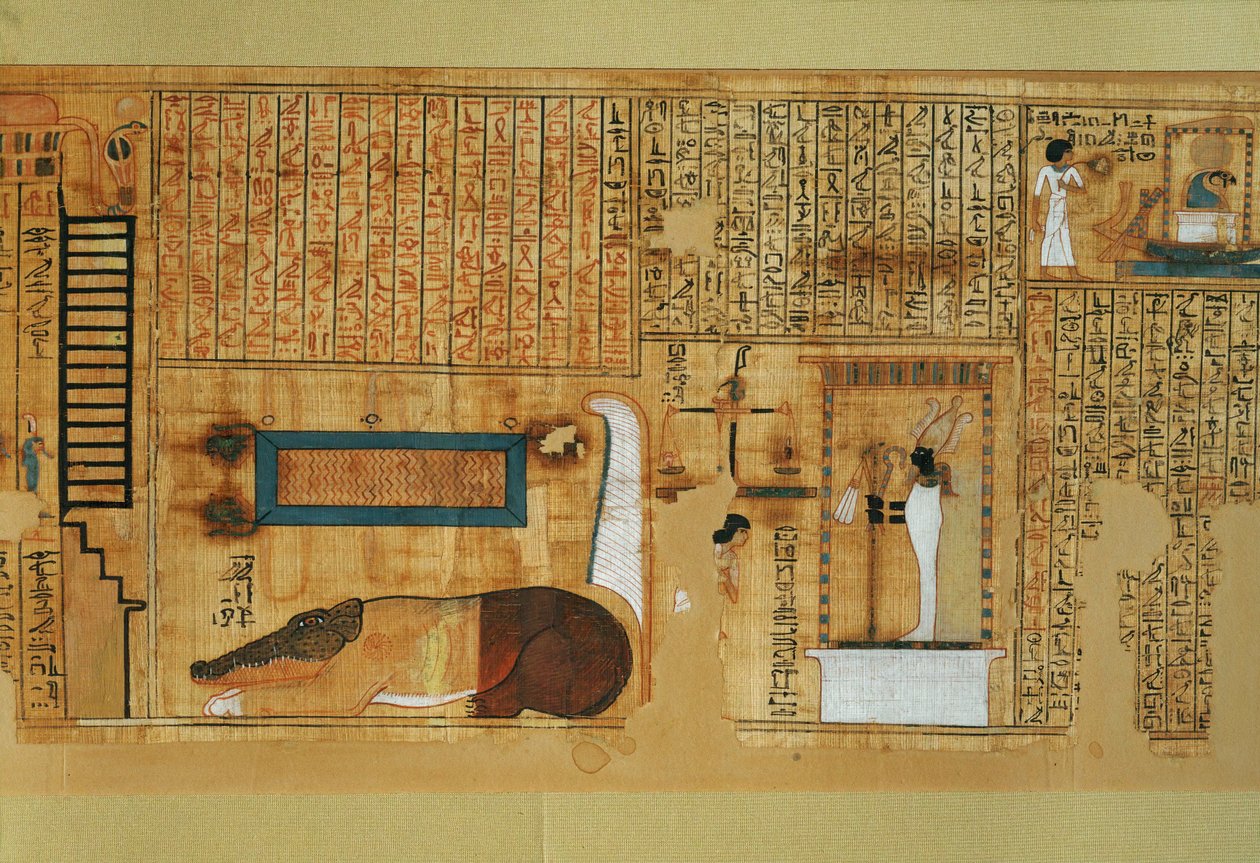 Nebqed írnok halottas könyve, Nebqed uralkodása ... alkotó: Egyptian 18th Dynasty
