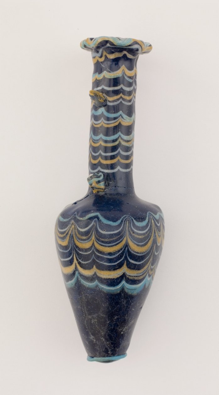 Palack, Új Királyság, ie 1425-1362 körül (üveg) alkotó: Egyptian 18th Dynasty