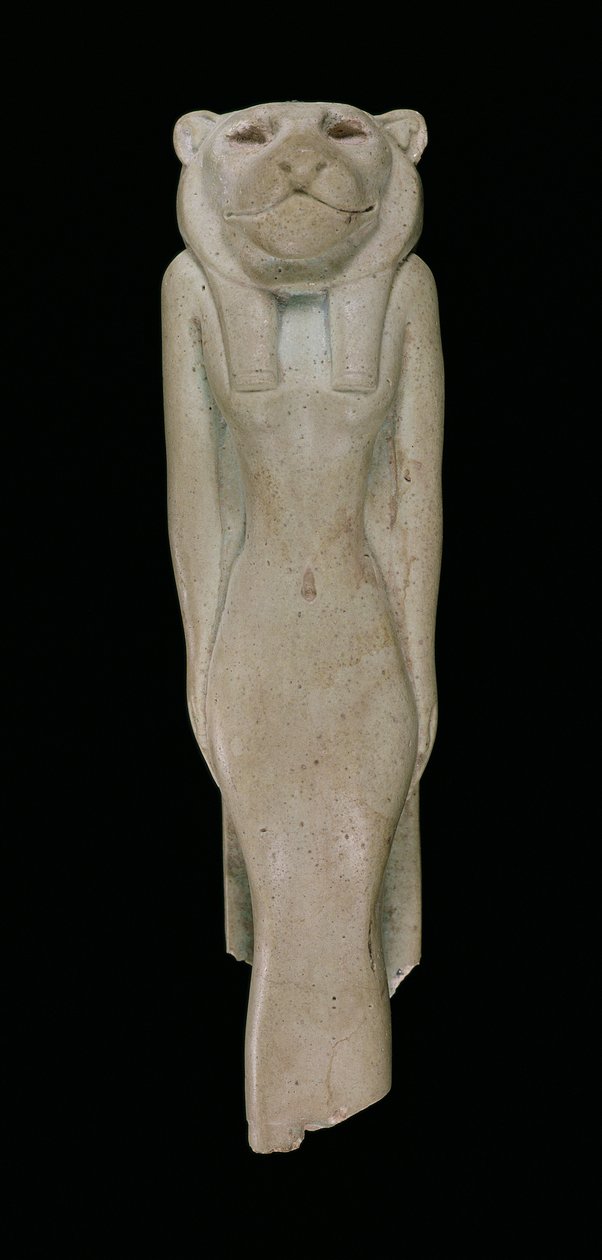 Sakhmet istennő (fajansz) alkotó: Egyptian 18th Dynasty